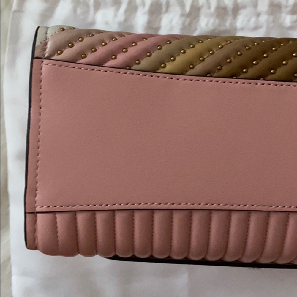 Coach Parker Colorblock With Quilting and Rivets - Picture 10 of 16